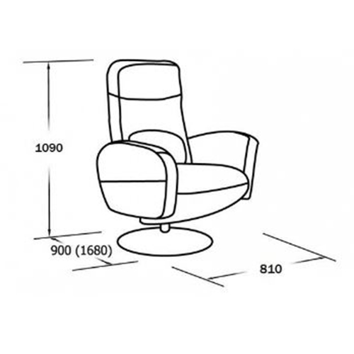 Кресло-реклайнер XO42